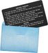 Miranda Warning Card, Metal Miranda Rights Card, Engraved Standard Field Sobriety Test Clues Card for Law Enforcement