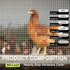 12'' 20' 1/2 (19 Hardware Cloth x in Galvanized Wire Mesh Roll GA) Chicken Wire Fence Roll for Chicken Pen/coop Fences
