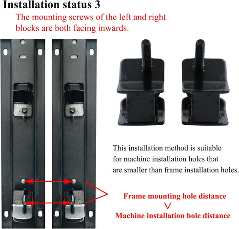 Generator Anti Vibration Rubber Mount for 2000w-4750w Generators, Compatible with Champion Firman Predator (4 Pcs)