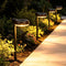 Kuronis Bright Solar Pathway Lights Outdoor,Dusk to Dawn Solar Driveway Lights,Good Battery Life