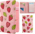 Pink Server Book, Server Books for Waitress, Waitress Book with 2 Zipper