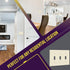 ENERLITES Triple Toggle Light Switch Wall Plate, Gloss Finish, Standard Size 3-Gang, Unbreakable Polycarbonate