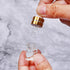 50 Pack 1ml Clear Glass Dropper Bottles, Mini Sample Bottles with 2 Pcs Plastic Droppers for Essential Oils