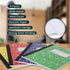 Wide Ruled Notebook, Composition Notebooks Wide Ruled Paper, 9-3/4 x 7-1/2” - 100 Sheets (200 Pages) - Durable Marble