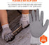 Ergodyne ProFlex 7030 Cut Resistant Work Gloves, ANSI A3, Gray, PU Coated Palms for Flexible No Slip Grip, 2X-Large