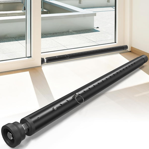 Sliding Door Security Bar,Window Inside Security Bar,17-50 Inch Adjustable Patio Glass Door/Window