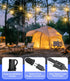 60FT 16+1 Bulbs Tenmiro Outdoor String Lights, Waterproof Edison Shatterproof Led Outside Patio Lights for Porch Deck