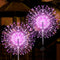 JJGoo Solar Garden Lights, 2 Pack 120 LEDs Solar Firework Lights for Outdoor Decor