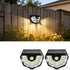 Upgraded 2-in-1 Solar Outdoor Lights with Motion Sensor, Solar Wall Light &