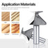 1/2" R18 Seamless HUHAO Shank Woodworking Router Bit, Arc Bending Integrated Milling Cutter Router Bit, Carbide Tip V