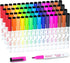 Dry Erase Markers, Shuttle Art 60 Bulk Pack 15 Colors Magnetic Whiteboard