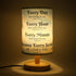 WSYEAR Bible Verse Table Lamp with Inspirational Thoughts and Christian Religious Gifts for Women Men Christmas Easter