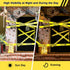 1 3 Inch 1000FT SWRT Roll Premium Yellow Caution Tape, x Bright Hazard Tape with Bold Black Text for Danger