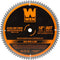 WEN BL1080 10-Inch 80-Tooth Carbide-Tipped Professional Woodworking Saw Blade for Miter and Table Saws
