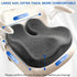 Tailbone Thickened Seat Cushions for Office Chairs,Ergonomic Memory Foam seat CushionSciatica Pain Relief Pillow