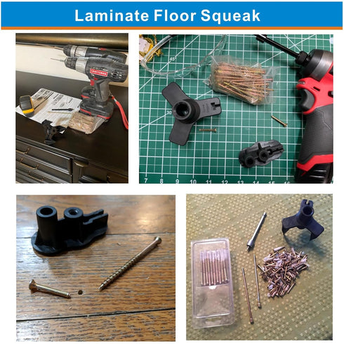 Squeaky Floor Repair Kit, 3233 Woodworking Project Kits to Fix Squeaky Floors for Wood and Carpeted Floors