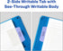 Avery Multiuse Ultra Tabs, 2" x 1.5", Assorted Pastel Dots, 24 Repositionable Tabs (74773)