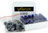 Vivaplex, 24 Cobalt Blue 10 ml Glass Bottles with Glass Eye Droppers