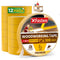 XFasten 1 inch x 36 Yards Double Sided Woodworking Tape, 12-Pack, Heavy Duty for Router Templates