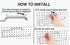 RightArrange One-Handed Tear Pegboard Paper Towel Holder - Stainless Steel for Kitchen, Garage, Craft Room