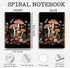Mushroom Spiral Journal Notebook - 5.5×8.3, 164 Pages, Mushroom Gifts Spiral Notebook Journal for Women