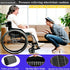 Auvivasital Tailbone Gel Seat Cushion for Long Sitting, Soft and Breathable, Thick Gel Seat Cushion for Back, Sciatica