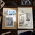 Tinlade 6 Pcs Clear Adhesive Corner Pockets 6 x 6 Inch, Sticky Pocket Sleeves for Extra Storage in Notebooks and Folders