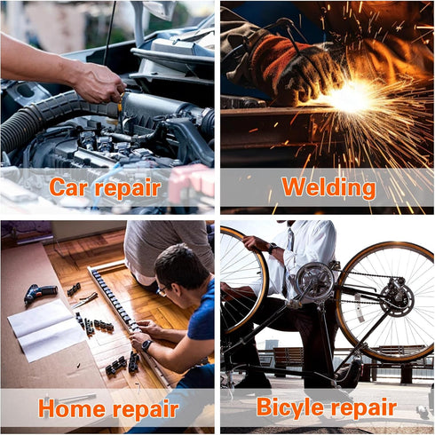SPEEDWOX Multi-Function MIG Welding Pliers, Nozzle Cleaner, Slag Hammer, Wire Cutter, Scraper Files for Welding