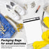 JinRuiKJ Thank You Poly Mailer 10x13 Inch, 25 PCS Shipping Bags for Clothing, Waterproof and Tear-Resistant Envelopes