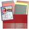 C-Line Multicolor School-to-Home Folder, 11 3/4" x 9" x 12 2/5"