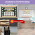 Decorably 101 Pcs Rainbow Birthday Classroom Decor - Reusable Birthday Chart with Borders for Bulletin Board