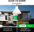 Dusk to Dawn PAR38 LED Light Bulbs, Daylight 5000K, 150W Equivalent, 1700LM, Auto On/Off Light Sensor Bulb, E26, 17W 2 Pack, HQ-H033 by Qualilux