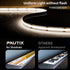 24V 5000K,20ft/6.1m PAUTIX LED Strip Light Cool White COB LED Strip Light,Super Bright Flexible LED Tape Light