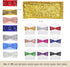 25 Dimatic PCS Stretch Sequin Chair Sashes Chair Stretchy Spandex Bands for Wedding Reception Events Banquets Chairs