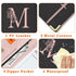 YeeCASE Server Book, Alphabet Waitress Book for Waitress, Leather Waitess Book with Zipper Pocket, Server Manual