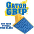 Gator Grip Safety Push Block 2 Pack, Blue Rubber Pattern for Superior Gripping Power on Router Tables