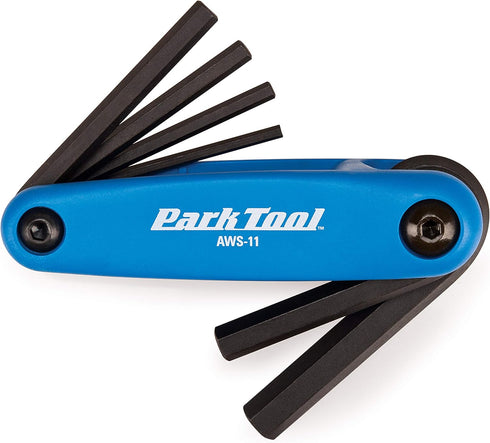Park Tool AWS-11 Fold-Up Hex Wrench Set