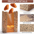 betkou 24PCS 50% Paper Bread Bags for Homemade Bread and Sourdough, Clear Window Bakery Bags for Storage and Gifting