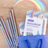ECOTREE Pencils #2 Sharpened for Kids, Cute Rainbow Pencils, Back to School, 12 Count