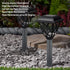 8PCS 8.25 Inch Torch Stake Pathway Light Replacement, Plastic Solar Stake for Garden and Pathway Lamps (Head Dia