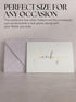 Twistionery Set 100 4x6 Thank You Cards & Envelopes - Blank Cards - Wedding, Baby Shower & More