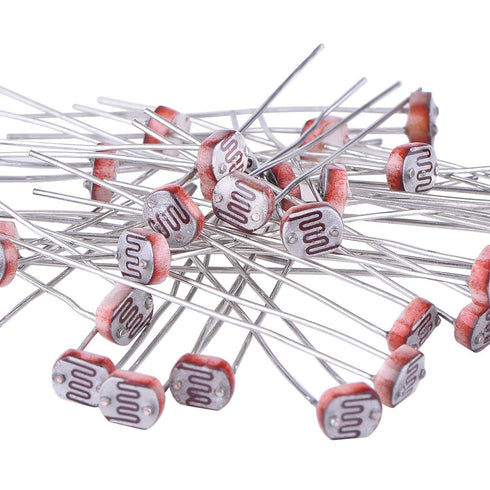 EBOOT 30 Pieces Photoresistor, Light Dependent Resistor 5 mm (5539)