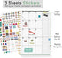 Account 5.5" 8.5", Budget Planner Book Monthly Expense Tracker, Saving & Debt Tracker, Monthly Budget Review x Control