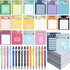Jetec 32 Pcs Nurse Sticky Notepads with Pens, Teacher Appreciation Gifts Set, Cute Memo Pads for Teacher