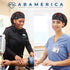 ABAMERICA 2 Pack Bouffant Caps - Adjustable Scrub Caps with Button and Sweatband for Women Men, One Size Multi Color