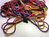 Rubber Bands Assorted Dimensions (#64+#33+#16+#117b), 1/4 lb, Colorful Non-Latex Bulk Rubber Bands