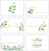 Gooji 4x6 Golden Greenery Thank You Cards with Envelopes (Bulk 36-Pack) |