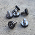 ONIPAX Pack of 6 Bike Hex Crank Arm Bolts 8mm x 15mm