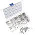 M2 M2.5 M3 Stainless Steel Phillips Flat Head Machine Screws - Assortment Kit