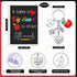 Yinkin Teacher Appreciation Gift Set, Inspirational Notebook and Keychain with Initial (Initial B Style)